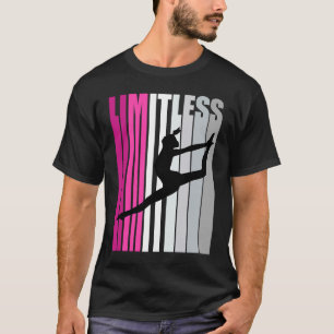 Hübsch Girls Rosa Limitless Tanzabend Tanzabend T-Shirt