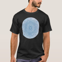 Hübsch Girly Blue Blume Zen Boho Lotus M