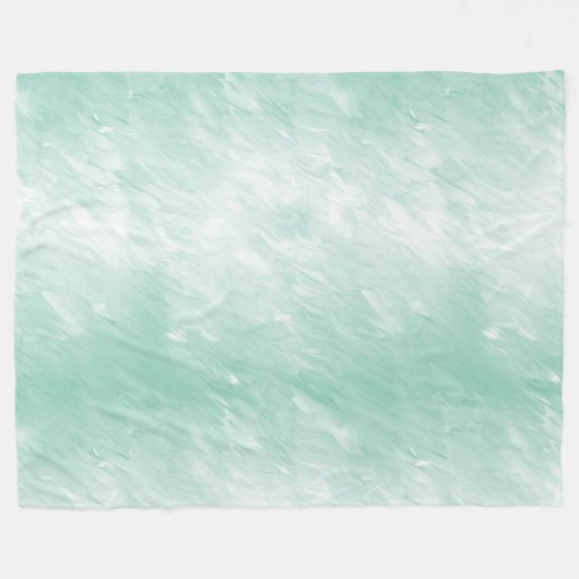 Hübsch Girly Mint Fleecedecke (Vorderseite (Horizontal))