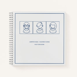 Hübsch Girly Modern Minimalistisch Notizblock