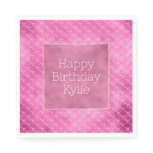 Hübsch Girly Pink Mermaid