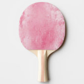 Hübsch Girly Sugar Pink Glitzer Leopard Tischtennis Schläger (Rückseite)