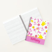 Hübsch Girly Theme Notizblock (Innenseite)