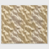 Hübsch Gold Glam Geschenkpapier (Flach)