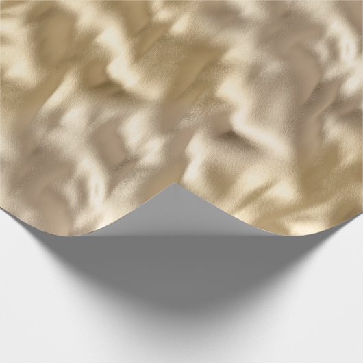 Hübsch Gold Glam Geschenkpapier (Ecke)