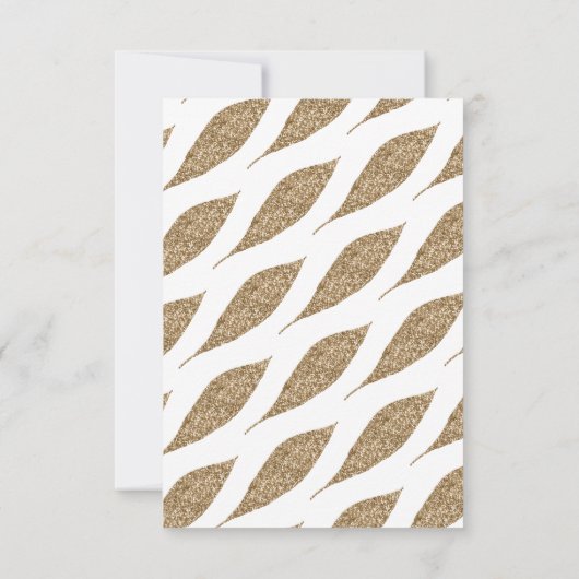 HÜBSCH GOLD LEAF Jeden Anlaß UAWG Einladung (Rückseite)