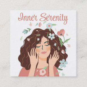 Hübsch Hair Salon Personalisieren Quadratische Visitenkarte