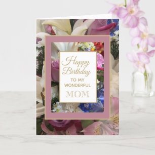 Hübsch Happy Birthday Mama Grußkarte Karte