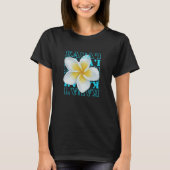 Hübsch Hawaiian Floral Tropical Kaua'i T-Shirt (Vorderseite)