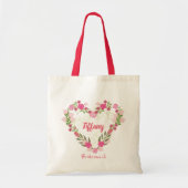 Hübsch Heart Shaped Bridesmaid Tote Bag Tragetasche (Vorne)