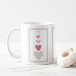 Hübsch Hearts Niedlich Einfache Moderne Kaffeetasse