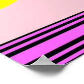 HÜBSCH I LIEBE ERLEICHTERN PERSONALISIERTEN POSTER (Ecke)