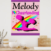 HÜBSCH I LIEBE ERLEICHTERN PERSONALISIERTEN POSTER (Küche)