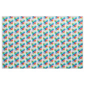 HÜBSCH I LIEBE GYMNASTICS-DESIGN STOFF (Yard (91,4 cm))