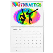 HÜBSCH I LIEBE GYMNASTICS KALENDER (Jan 2027)