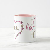 HÜBSCH I LIEBE MAMA TASSE (Zentrum)