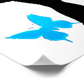 HÜBSCH I LIEBE TANZEN PERSONALISIERTER POSTER (Ecke)