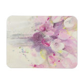 Hübsch im Frühjahr | Soft Pink Bouquet Magnet (Horizontal)