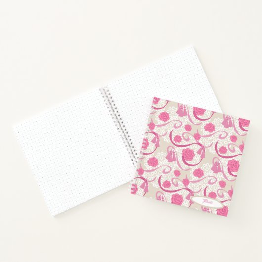 Hübsch im Pink Passementerie Bullet Journal Notizblock (Innenseite)
