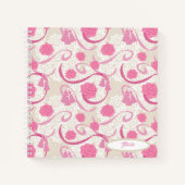 Hübsch im Pink Passementerie Bullet Journal Notizblock (Vorderseite)