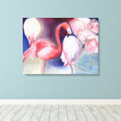 Hübsch im Rosa 2012 Leinwanddruck (Insitu (Holzboden))
