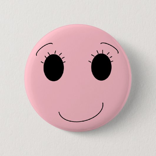 Hübsch im Rosa Button (Vorderseite)