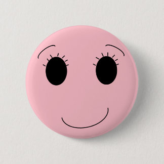 Hübsch im Rosa Button
