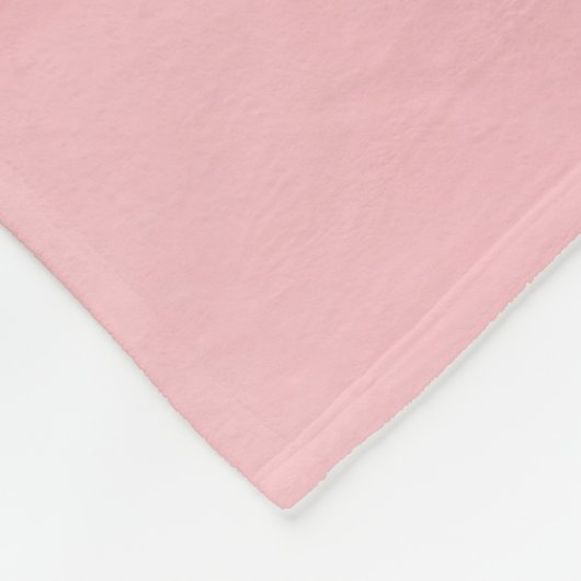 Hübsch im rosa Kätzchen Fleecedecke (Ecke)