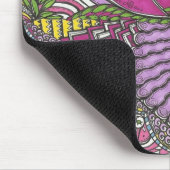 Hübsch im Rosa Mousepad (Ecke)