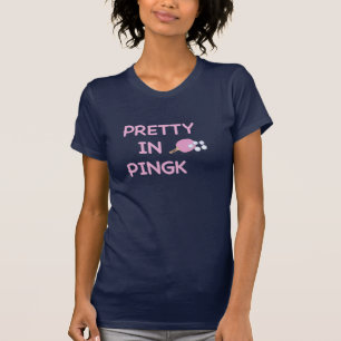 Hübsch im rosa Ping Pong T-Shirt