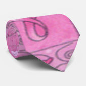 Hübsch in den rosa Bändern Krawatte (Gerollt)