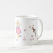 Hübsch in den Rosa Kaffeetasse (VorderseiteRechts)