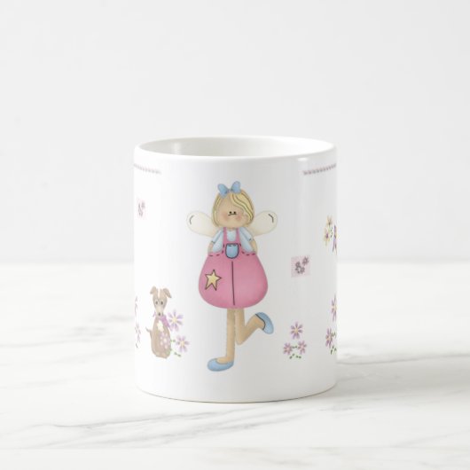 Hübsch in den Rosa Kaffeetasse (Mittel)
