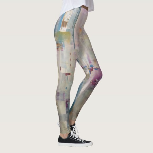 Hübsch in den rosa Leggings - helle Farben mit (Rechts)