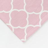 Hübsch in der rosa Gewohnheit Fleecedecke (Ecke)