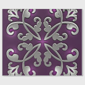 Hübsch in Lila Geschenkpapier (Flach)