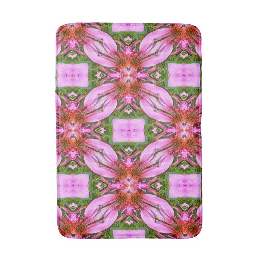 Hübsch in Pink...... Badematte (Vorderseite Vertikal)