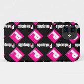 'Hübsch in Pink Case-Mate iPhone Hülle (Rückseite (Horizontal))