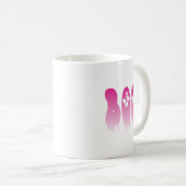 Hübsch in Pink: Dein geiles Halloween 'Boo' Kaffeetasse (VorderseiteRechts)