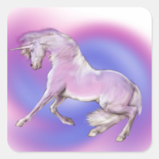 Hübsch in Pink Girly Gifts for Girls Quadratischer Aufkleber (Vorderseite)