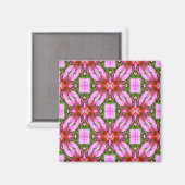 Hübsch in Pink...... Magnet (Vorderseite/Rückseite)