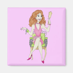 Hübsch in Pink Magnet