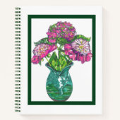 Hübsch in Pink Spiral Notebook Notizblock (Vorderseite)