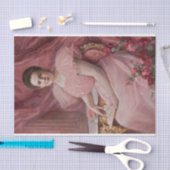 Hübsch in Pink von Paul de la Boulaye Seidenpapier (Handwerk)