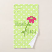 Hübsch in Polka Dots Collection Badetuch Set (Handtuch)