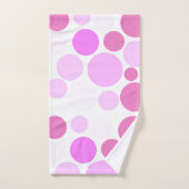 Hübsch in Polka Dots Collection Badhandtuch Set (Handtuch)