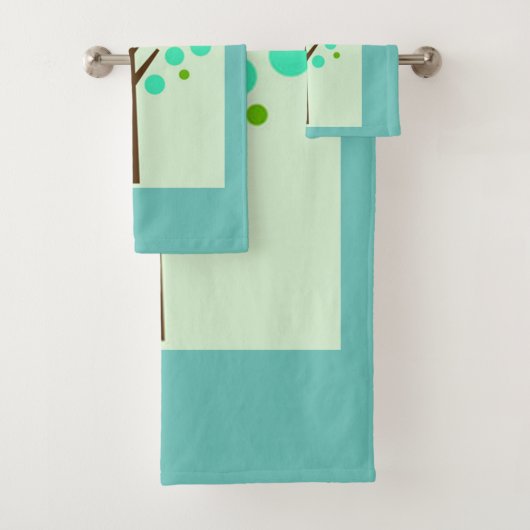 Hübsch in Polka dots Collection Badhandtuch Set (Insitu)