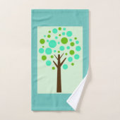 Hübsch in Polka dots Collection Badhandtuch Set (Handtuch)