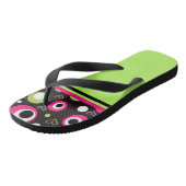 Hübsch in Polka Dots Collection - Flip Flops Badesandalen (Schrägansicht)