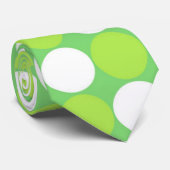 Hübsch in Polka dots Collection Men's Krawatte (Gerollt)